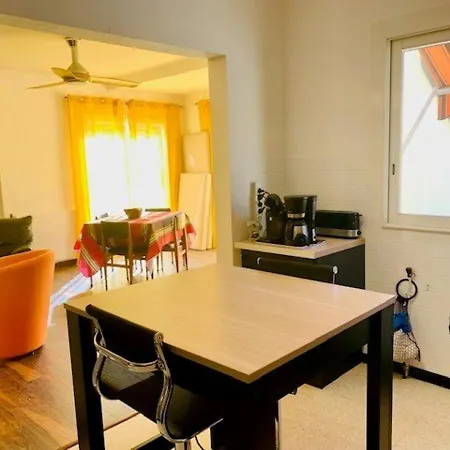 Apartment Magnifique F3 Lumineux Avec Terrasses, Climatisation, Garage Et Wifi A Amelie-les-bains - Fr-1-703-81